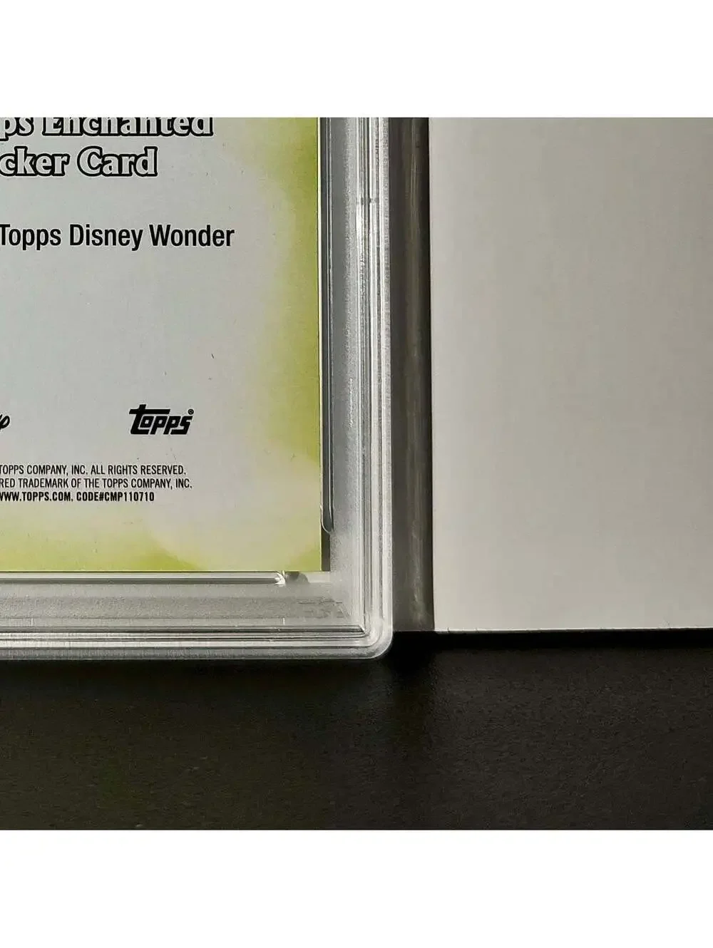 Raya 2025 Topps Disney #ES-24 Enchanted Sticker Card PSA 9